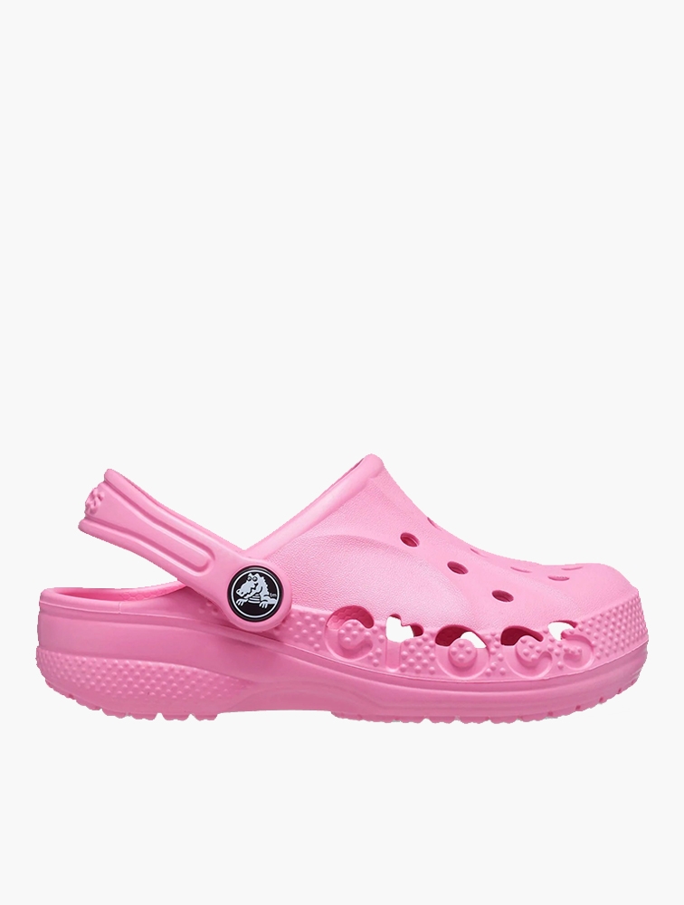 MyRunway Shop Crocs Toddlers Pink Lemonade Baya Slip on Clogs